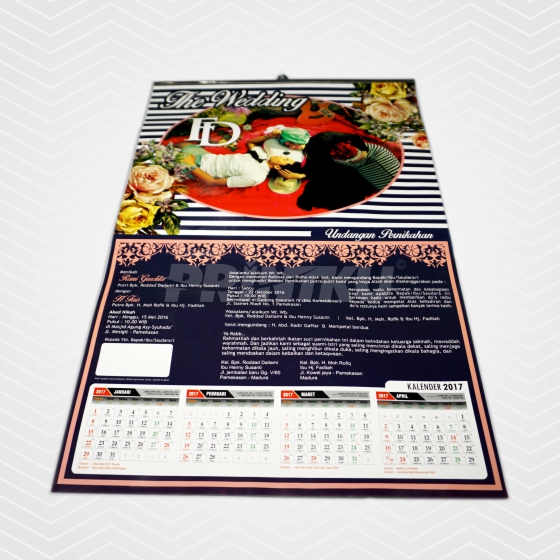 Kalender Dinding 50x70cm Ap120 Offset