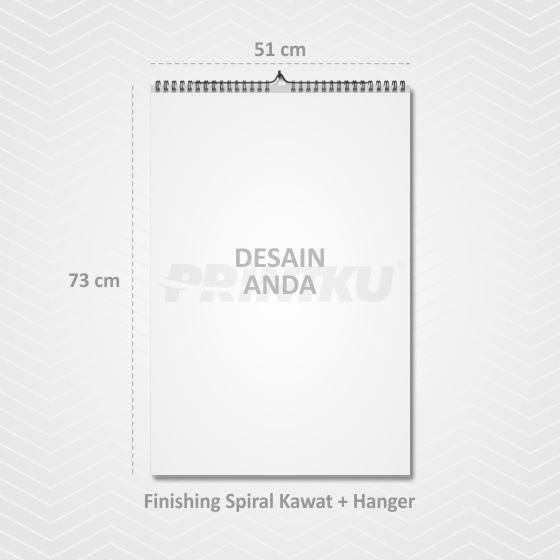 Kalender Dinding 50x70cm Ap120 Offset